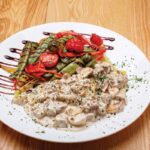 Veal With Mushroom Sauce